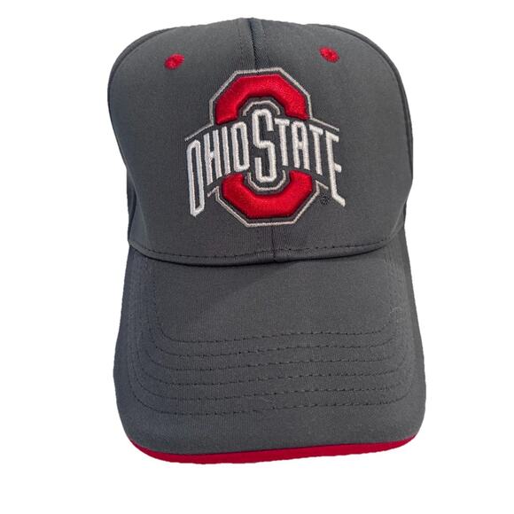 The Ohio State University Buckeyes Adjustable Hat Grey Lg/XL Official Gear - Picture 1 of 4
